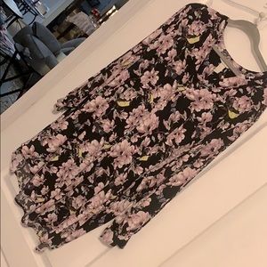 Sold! 💜Floral shirt dress
